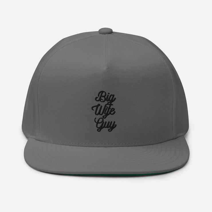 Flat Bill Big Wife Guy Cap