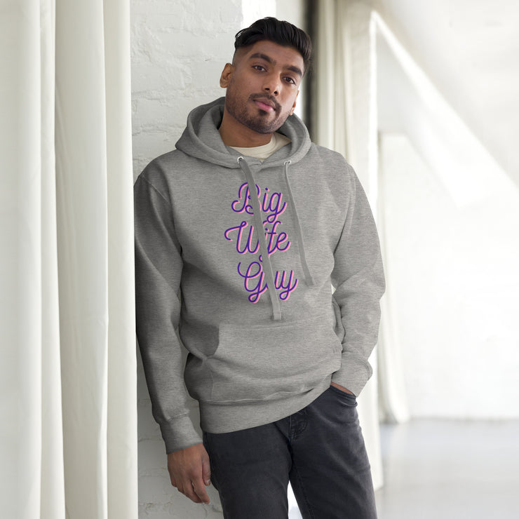 Men's Big Wife Guy  Hoodie